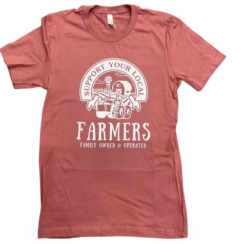 Support Your Local Farmer Tee Unisex Adult