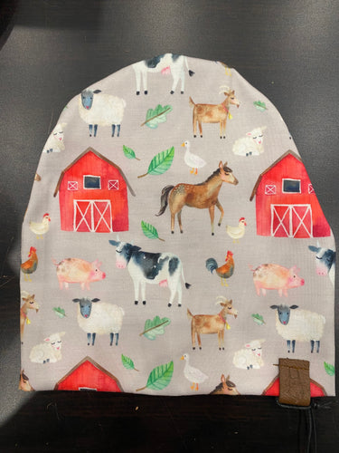 Farm Yard Slouchy Beanie