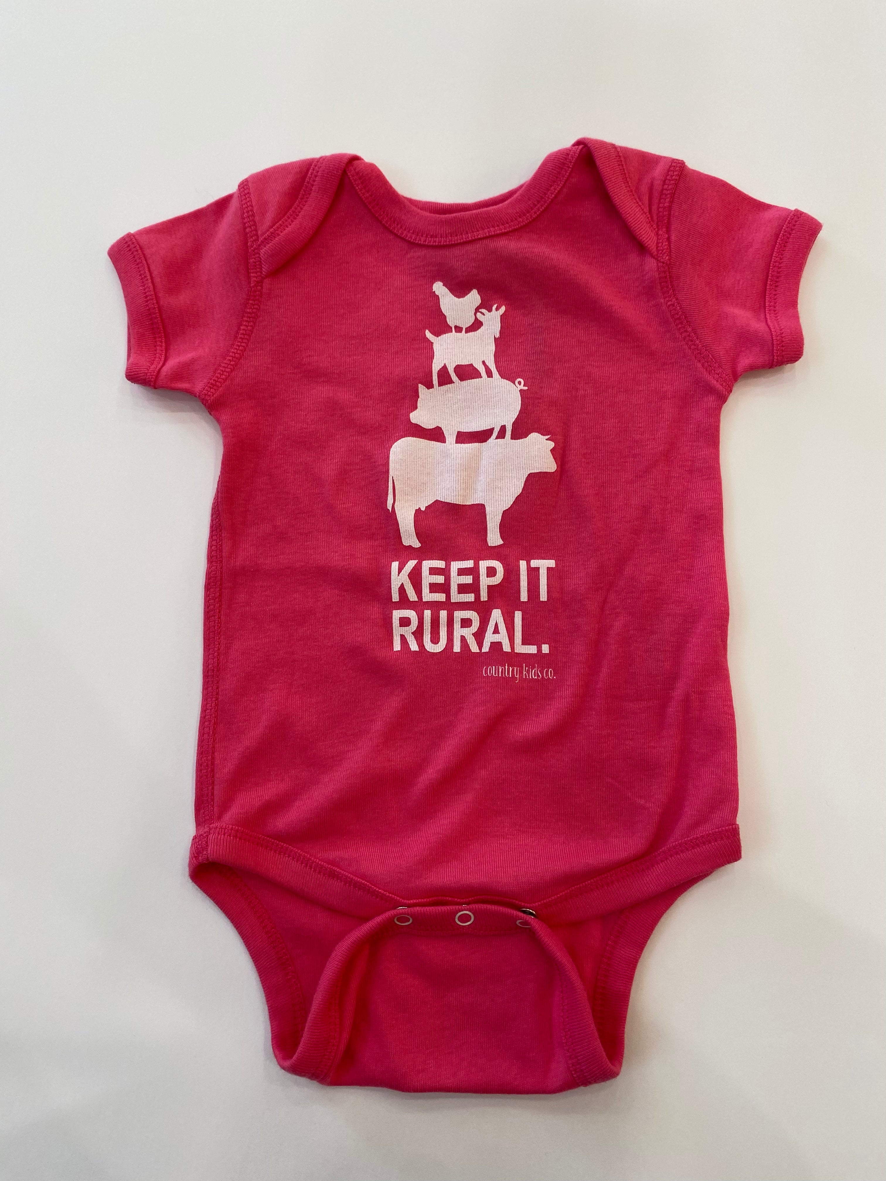 Keep it Rural Baby Onsie