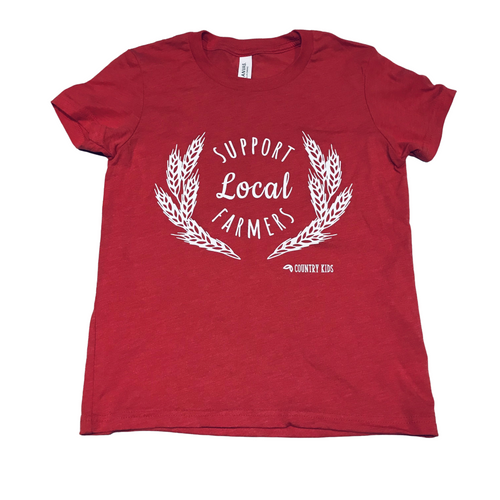 Support Local Farmers Tees Youth