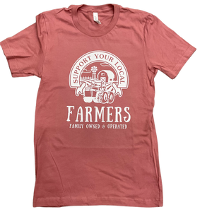 Support Your Local Farmer Tee Unisex Adult
