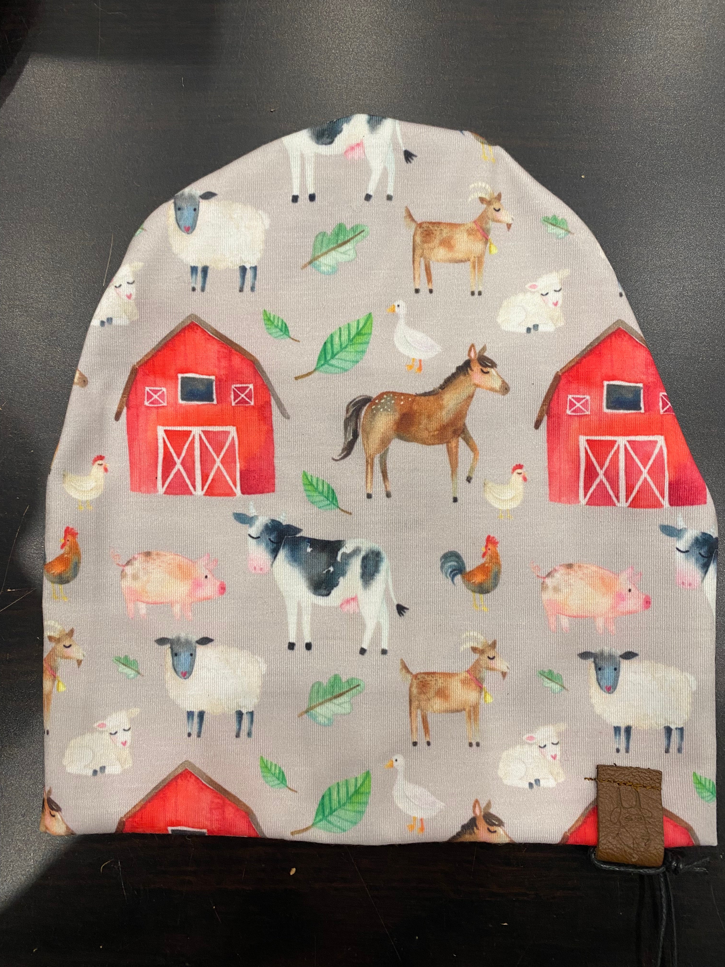 Farm Yard Slouchy Beanie