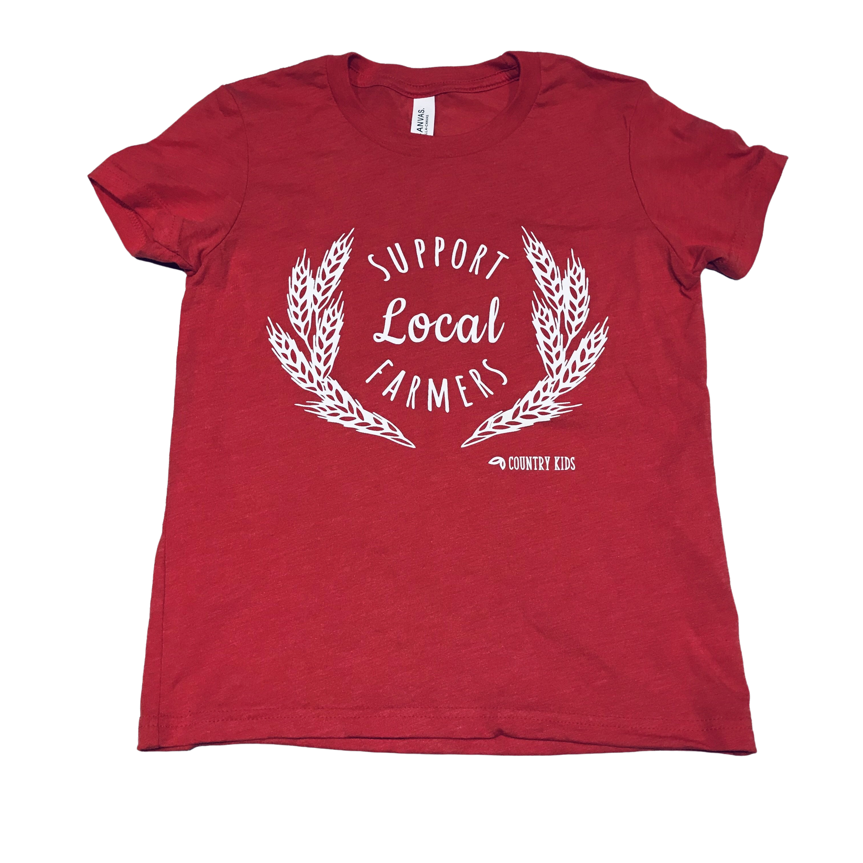 Support Local Farmers Tees Youth