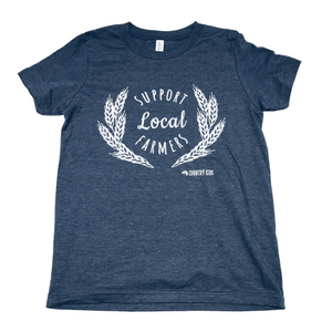 Support Local Farmers Tees Youth